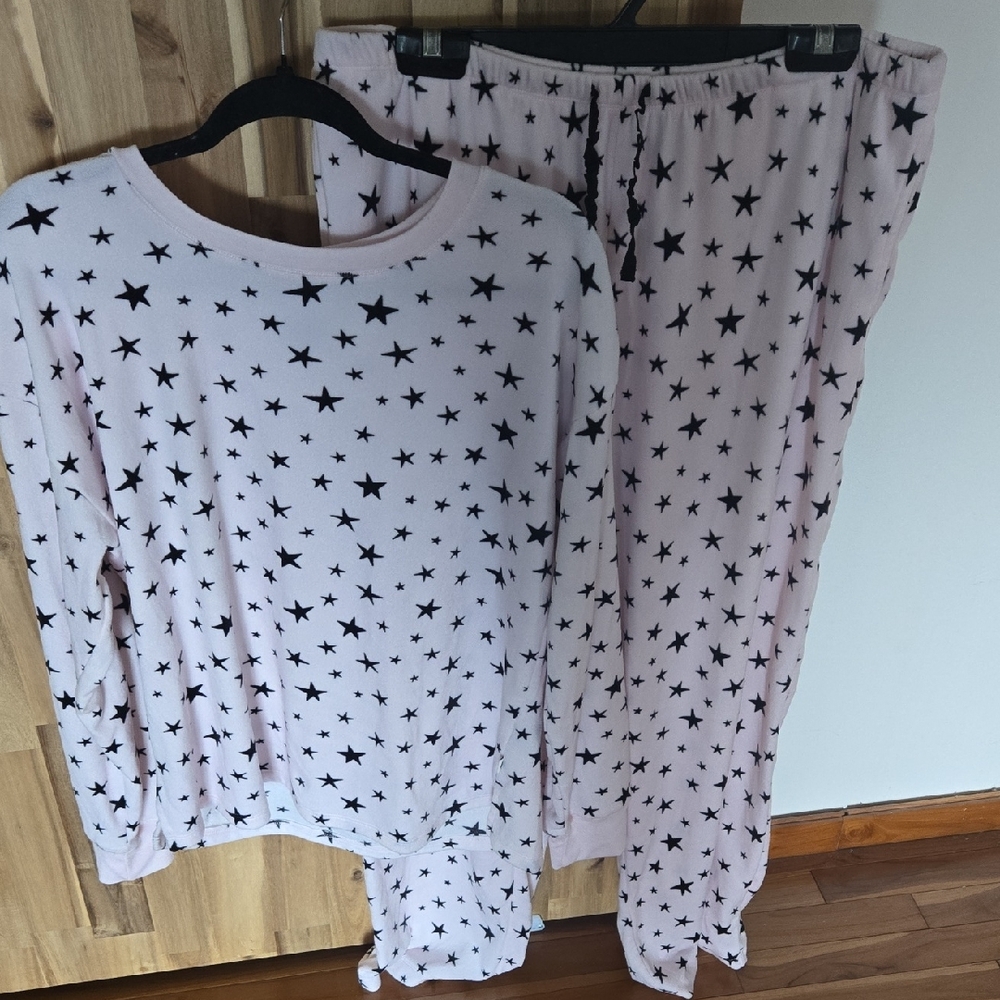 🌷Kate Spade Pink Starry Pajama Set